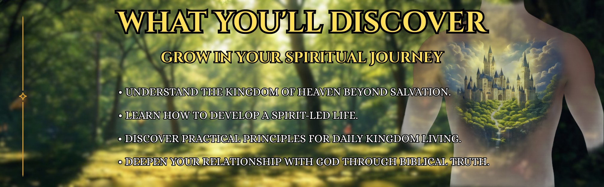 A+ Content module 3: What you'll discover — grow in your spiritual journey